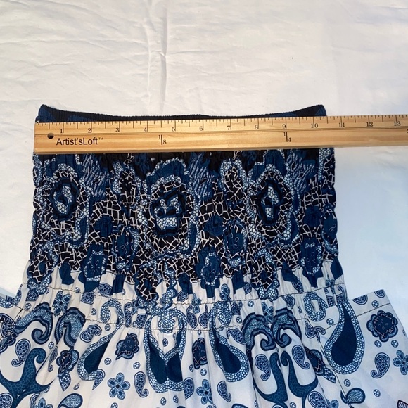 Bohemian Floral Print Women's Pants - Picture 5 of 5